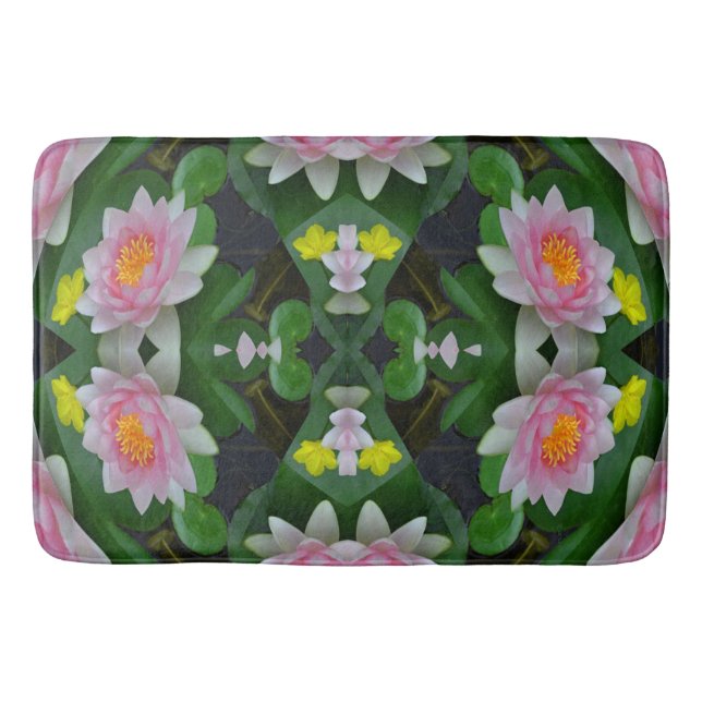 Lotus Face II.... Bath Mat (Front)