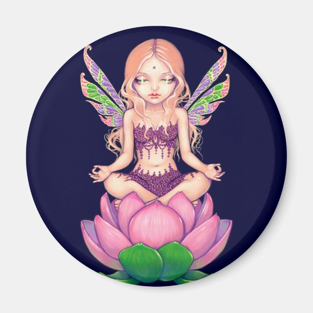 "Lotus Fairy" Magnet (Front)