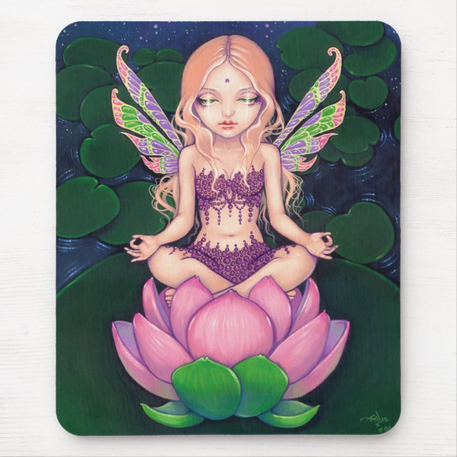 "Lotus Fairy" Mousepad (Front)