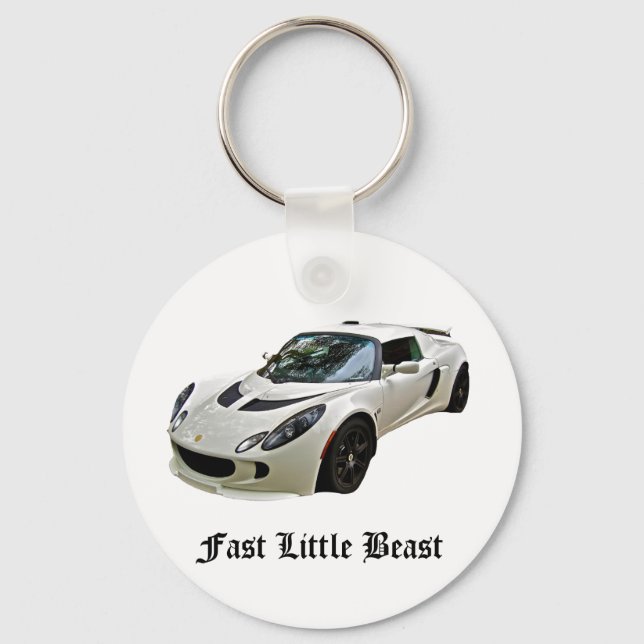 Lotus Fast Little Beast Key Ring (Front)