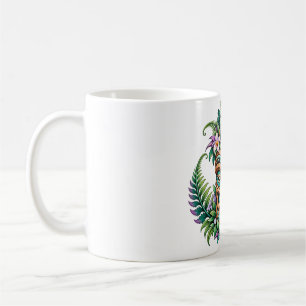 Lotus Fern Tiki Coffee Mug
