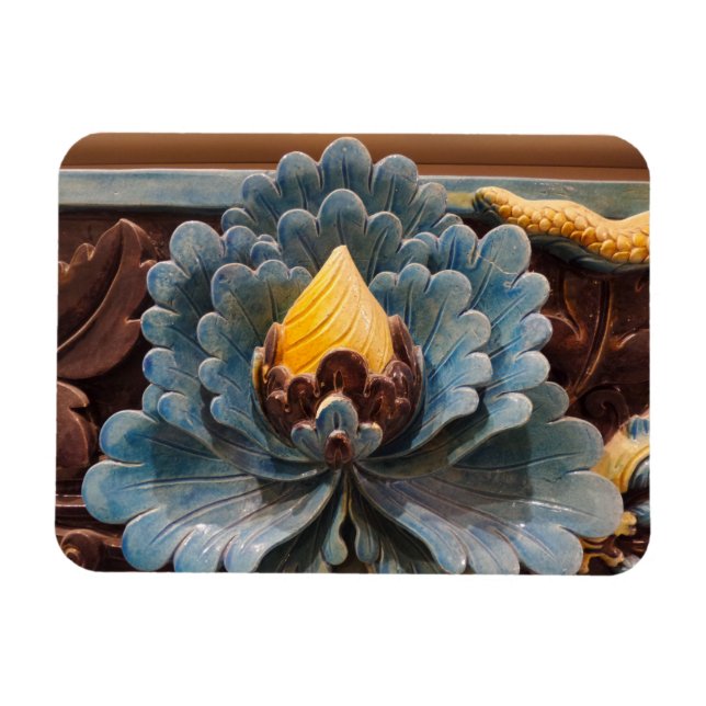 Lotus Flower 3"x4" Magnet (Horizontal)