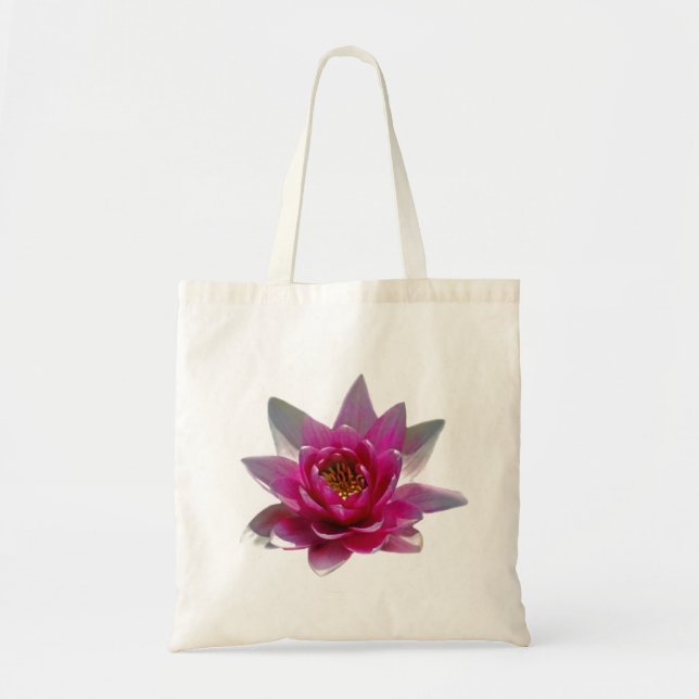 Lotus flower and meaning tote bag (Front)