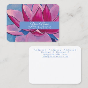 Lotus Flower - Business Card