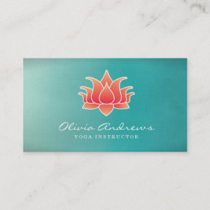 Lotus Flower Business Card
