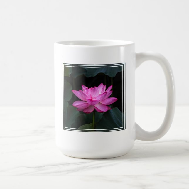 Lotus Flower Coffee Mug (Right)