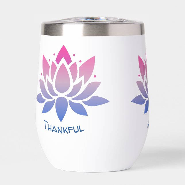 Lotus flower custom text (Front)
