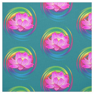 Lotus Flower Fabric
