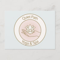 Lotus Flower in Hand Beauty Day Spa