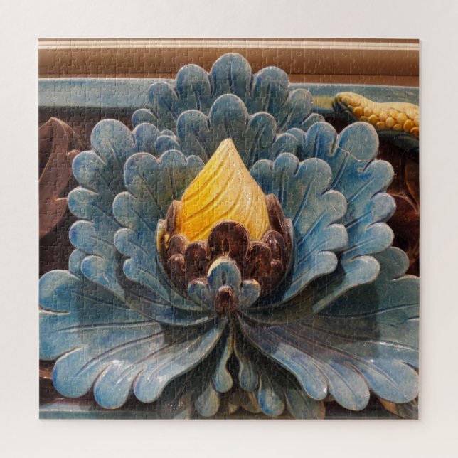 Lotus Flower Jigsaw Puzzle (Vertical)