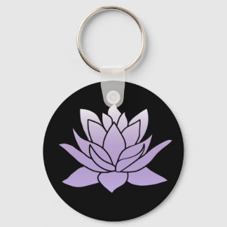 Lotus Flower Key Ring