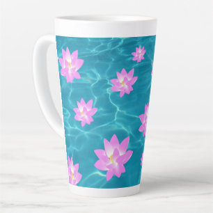 Lotus Flower Latte Mug