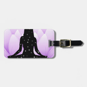 Lotus Flower Luggage Tag