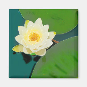 Lotus Flower Magnet