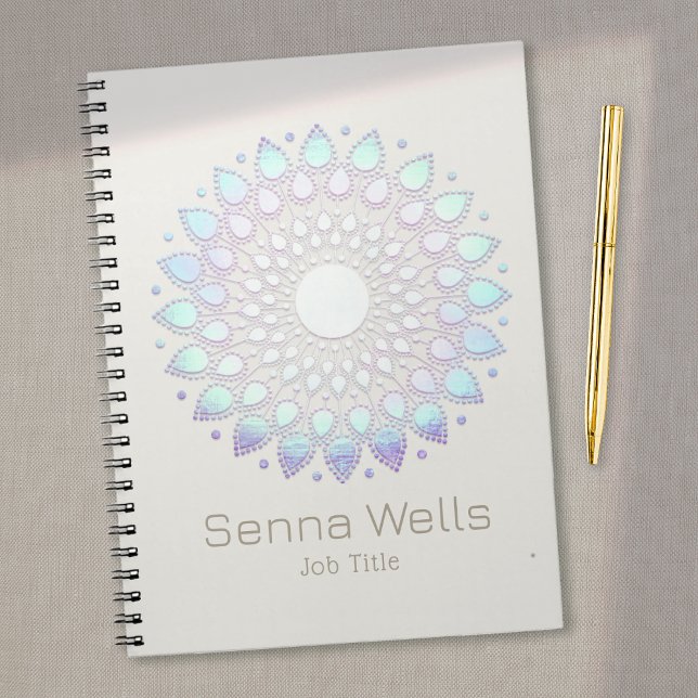 Lotus Flower Mandala Notebook (Creator Uploaded)