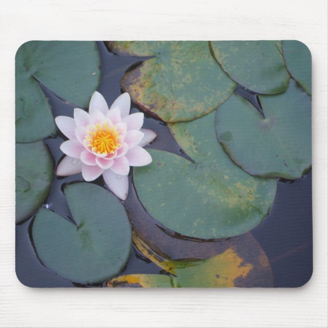 Lotus Flower Mouse Pad (Front)