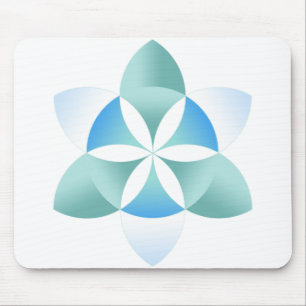 lotus-flower mouse pad