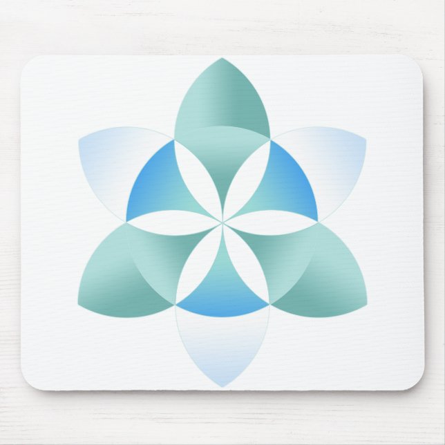 lotus-flower mouse pad (Front)