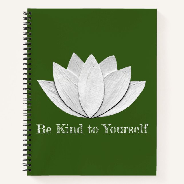 Lotus Flower Notebook (Front)