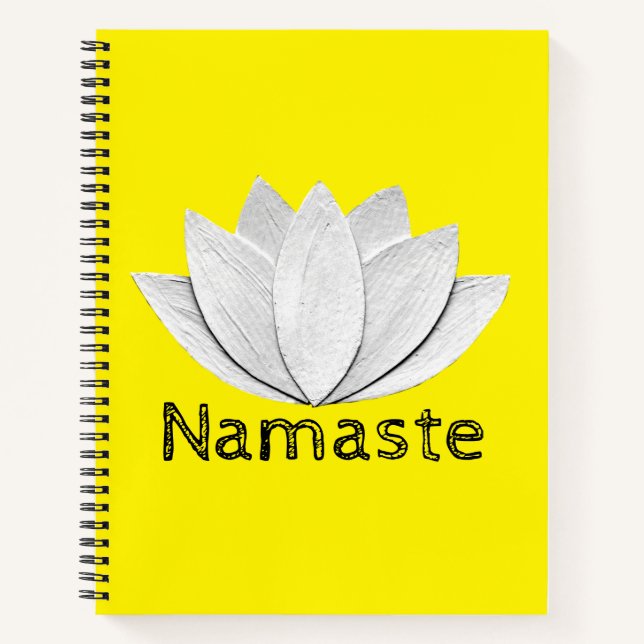 Lotus Flower Notebook (Front)