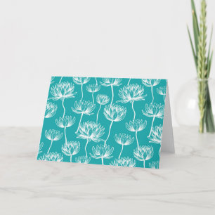 Lotus Flower pattern Card