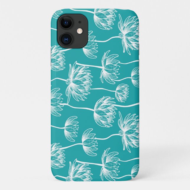 Lotus Flower pattern Case-Mate iPhone Case (Back)
