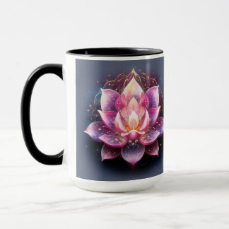 Lotus Flower Positive Affirmation Mug