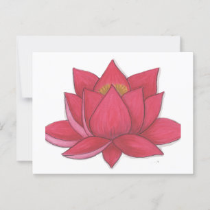 Lotus Flower Postcard