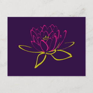 Lotus Flower Postcard