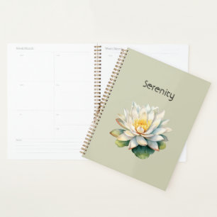 Lotus Flower Serenity Planner