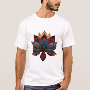 Lotus Flower Vintage Japanese Zen Buddhism Yoga _4 T-Shirt