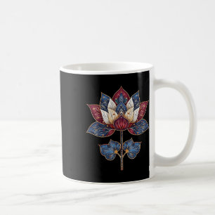 Lotus Flower Vintage Japanese Zen Buddhist Buddhis Coffee Mug