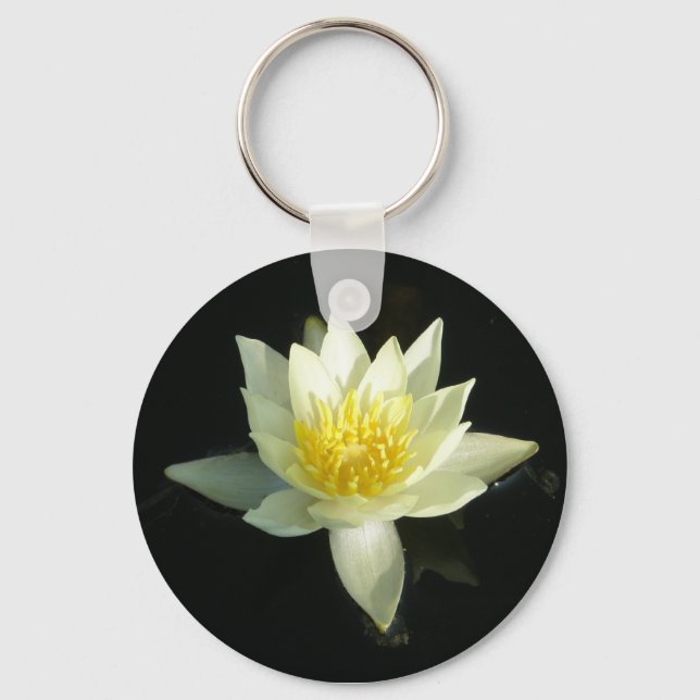 Lotus Flower/Waterlily Key Ring (Front)