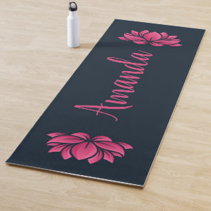 Lotus Flower Yoga Mat
