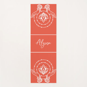 Lotus Flower Yoga Mat