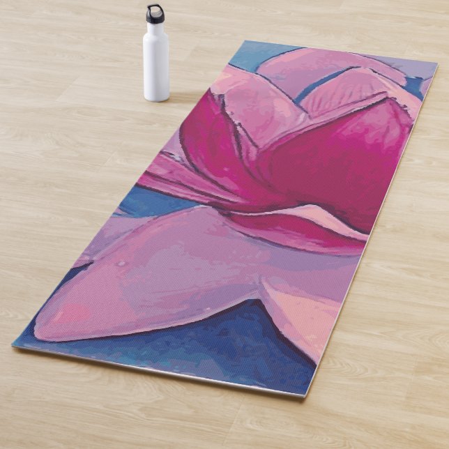 Lotus Flower - Yoga Mat (In Situ)