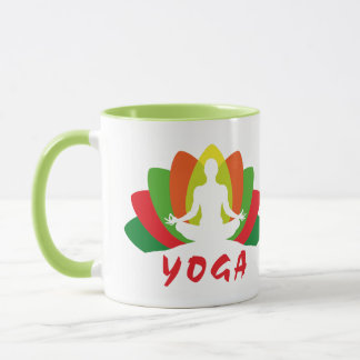 Lotus Flower Yoga Mug