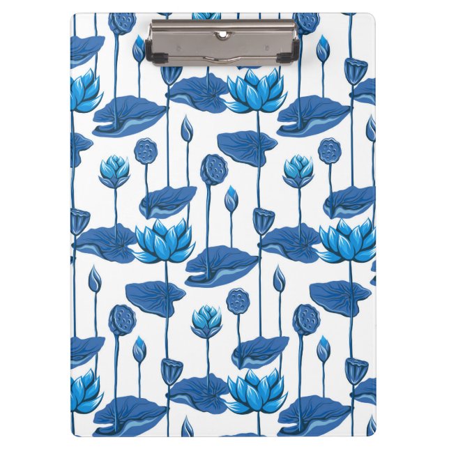 lotus flowers clipboard (Front)