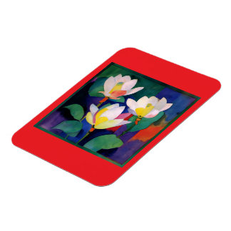 Lotus Flowers Magnet