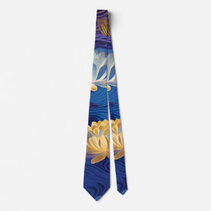 lotus flowers tie