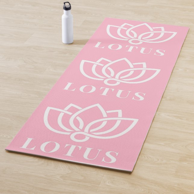 Lotus Flowers Yoga Mat (In Situ)