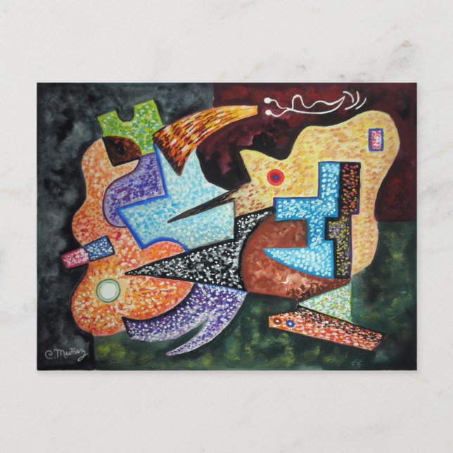 Lotus-Fried Melancholy (postcard) Postcard (Front)