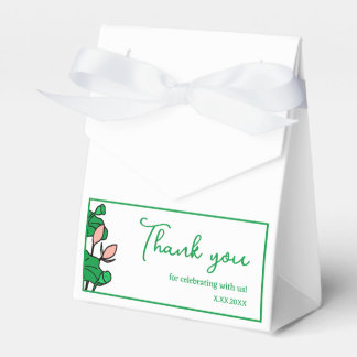 Lotus Garden Personalized Party Favor Box