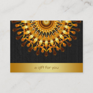 Lotus Gold Mandala Salon and Spa Gift Certificate