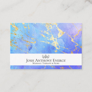 *~* Lotus Gold Pastel Nebula Galaxy Universe AP3   Business Card