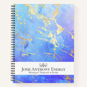 *~* Lotus Gold Pastel Nebula Galaxy Universe AP3 Notebook
