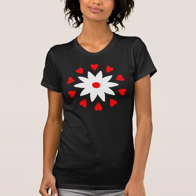 Lotus Heart - Customised T-Shirt (Front)