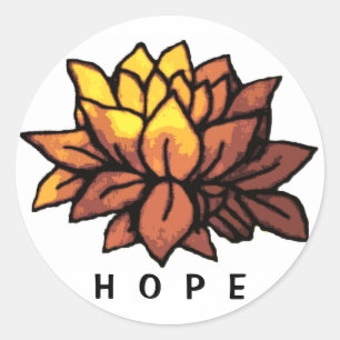 Lotus Hope Sticker