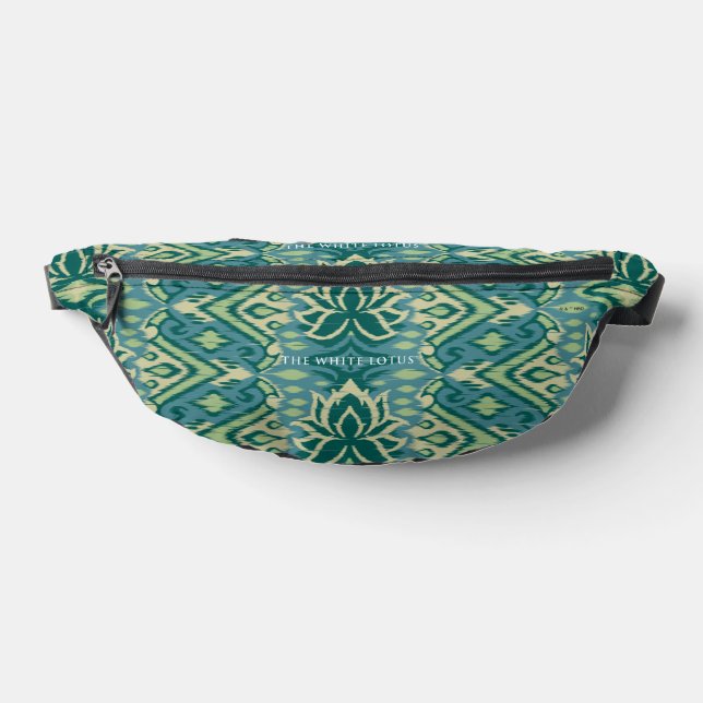 Lotus Ikat Pattern - The White Lotus Bum Bags (Lay Down)