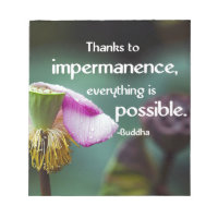 Lotus/Impermanence-Buddha's Teaching Quote